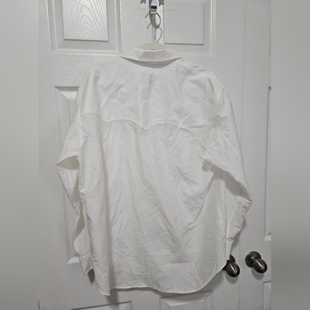 TWP Ivory Dutton Shirt M/L - Picture 10 of 10